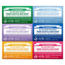 Pacote de presente variado de 150 ml de sabonete em barra Dr. Bronner's Pure-Castile Pacote de presente variado de 150 ml de sabonete em barra Dr. Bronner's Pure-Castile