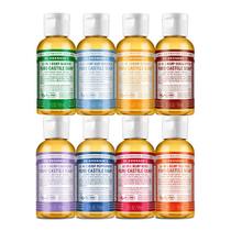 Pacote de presente variado de 60 ml de sabonete líquido Dr. Bronner's Pure-Castile