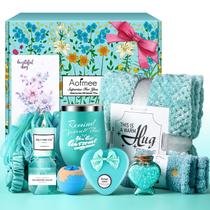 Pacote de presentes Aofmee Blissful Ocean SPA com cobertor para mulheres