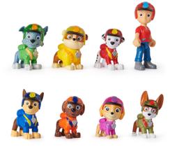 Pacote de presentes de bonecos de ação Paw Patrol Jungle Pups para crianças a partir de 3 anos