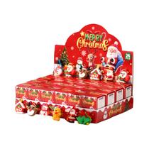 Pacote De Presentes De Chaveiro Temático De Natal Com 24 Peças, Caixa Surpresa, Ornamentos De Natal Pacote De Presentes De Chaveiro Temático De Natal Com 24 Peças, Caixa Surpresa, Ornamentos De Natal