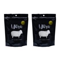 Pacote de prevenção de bolhas Foot Care Wuru Wool Premium com 2