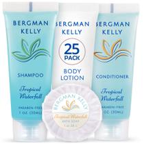Pacote de produtos de higiene pessoal do hotel BERGMAN KELLY Tropical Waterfall Pacote de produtos de higiene pessoal do hotel BERGMAN KELLY Tropical Waterfall