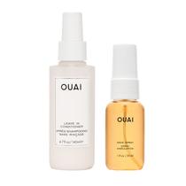 Pacote de produtos para modelagem de cabelo OUAI Leave In Conditioner & Wave Spray Pacote de produtos para modelagem de cabelo OUAI Leave In Conditioner & Wave Spray