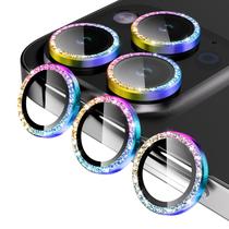 Pacote de protetor de lente de câmera Jeluse 3X2 para iPhone 16 Pro Max