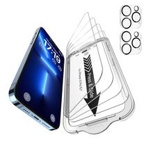 Pacote de protetor de tela EZ-GLAZ 4 para iPhone 13 Pro 6.1