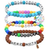 Pacote de pulseiras Kandi Plura Fun Rager (15 pulseiras)