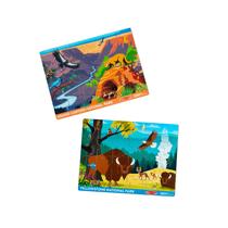 Pacote de quebra-cabeças Melissa e Doug National Parks por mais de 3 anos