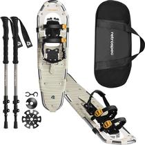 Pacote de raquetes de neve e bastão de trekking Retrospec Laurel 30 Pacote de raquetes de neve e bastão de trekking Retrospec Laurel 30