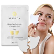 Pacote de recarga de filme de colágeno derretido BRIGHCA para bochechas x8