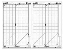 Pacote de recarga de interface impressa Quiltsmart Mondo Bag