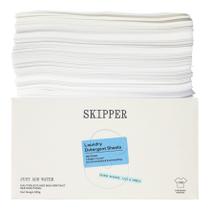 Pacote de recarga de lençóis de detergente para roupa Skipper 120 folhas