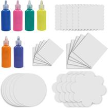 Pacote de recarga Spin and Spiral Art Jovial & Joyful com 6 tintas Pacote de recarga Spin and Spiral Art Jovial & Joyful com 6 tintas