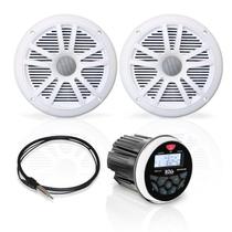 Pacote de receptor e alto-falante Marine Gauge BOSS MCKGB350W.6