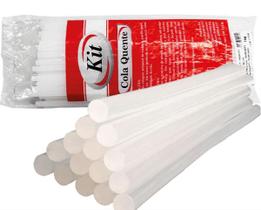 Pacote de Refil de Cola Quente Grossa Semitransparente 1Kg Pacote de Refil de Cola Quente Grossa Semitransparente 1Kg