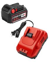 Pacote de reposição do carregador de bateria Aoasur 18V 5.0Ah