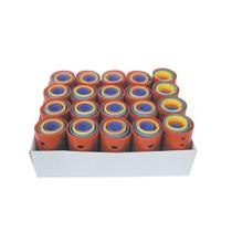 Pacote de rolos de cabelo Burmax Soft 'N Style Smooth HC-1095X