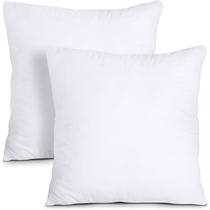 Pacote de roupa de cama Throw Pillows Utopia de 2 45x45cm, brancas