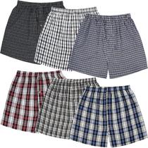 Pacote de roupas íntimas masculinas de tecido boxer de algodão