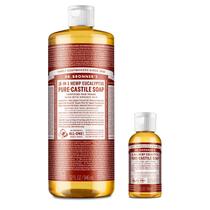 Pacote de sabonete líquido Dr. Bronner's Pure-Castile Eucalyptus 946 ml