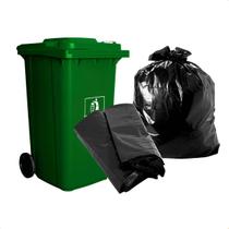 Pacote De Sacos De Lixo Extra Reforçado 100l 50un Uso Pesado