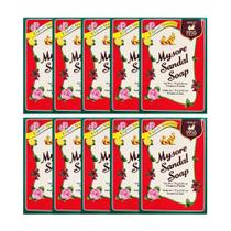 Pacote de sandálias Soap Mysore de 10 75g para homens e mulheres