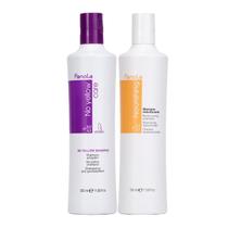 Pacote de shampoo e condicionador Fanola Purple No Yellow