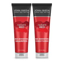 Pacote de shampoo e condicionador John Frieda Radiant Red