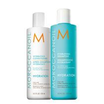 Pacote de shampoo e condicionador Moroccanoil Hydrating 250mL Pacote de shampoo e condicionador Moroccanoil Hydrating 250mL