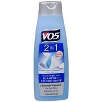 Pacote de shampoo e condicionador VO5 2 em 1 hidratante x4