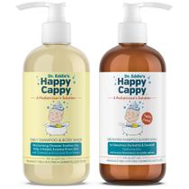 Pacote de shampoo e sabonete líquido Happy Cappy Daily Medicated Pacote de shampoo e sabonete líquido Happy Cappy Daily Medicated