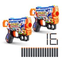Pacote de Skins para Lançador de Dardos de Espuma X-Shot Menace Sonic Mega 2