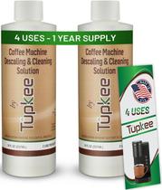 Pacote de solução descalcificante Tupkee 2 para máquinas de café 240mL Pacote de solução descalcificante Tupkee 2 para máquinas de café 240mL