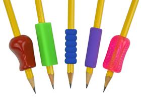 Pacote de sortimento Pencil Grip Flexible Grip, 5 peças