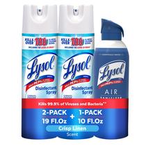 Pacote de spray desinfetante Lysol 560mL + desinfetante de ar 300mL Pacote de spray desinfetante Lysol 560mL + desinfetante de ar 300mL