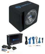 Pacote de Subwoofer Automotivo Rockville SK512 12" 1400W com Amplificador