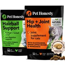 Pacote de suplementos Pet Honesty Cat Hairball & Joint Support Pacote de suplementos Pet Honesty Cat Hairball & Joint Support