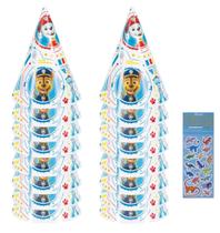 Pacote de suprimentos para festas Paw Patrol Birthday com 16 chapéus