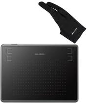 Pacote de tablet de desenho gráfico HUION H430P com luva de