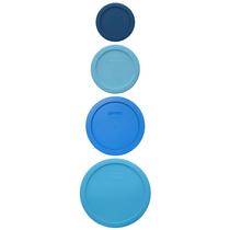 Pacote de taças de vidro Pyrex de 1/2/4/6/7 xícaras com tampas de reposição