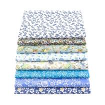 Pacote De Tecido De Algodão Multicolorido Para Quilting Costura Trabalho Manual Patchwork 8PCS