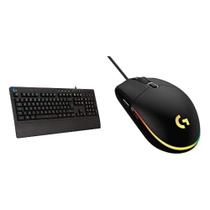 Pacote de teclado e mouse Logitech G213 Prodigy G203 Pacote de teclado e mouse Logitech G213 Prodigy G203