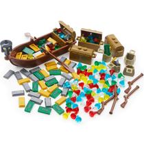 Pacote de tijolos Building Block Brotex Pirate Treasure Chest