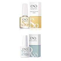Pacote de tratamento de unhas CND SolarOil 7 ml e RescuerXX 15 ml