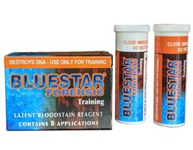 Pacote de treinamento Luminol Crime Scene Bluestar 8 tablets Pacote de treinamento Luminol Crime Scene Bluestar 8 tablets