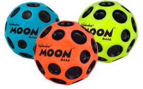 Pacote de três Moon Ball Waboba, não tóxico, 5 anos ou mais, 6,3 cm