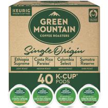 Pacote de variedades de café Keurig Green Mountain 40 K-Cup Pods