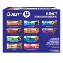 Pacote de variedades Protein Bars Quest Nutrition Ultimate, 12 unidades