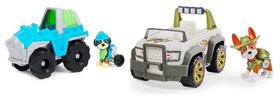 Pacote de veículos de brinquedo Paw Patrol Tracker Jungle Cruiser & Rex