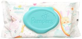 Pacote de viagem Pampers Sensitive Wipes 56 Ct x3